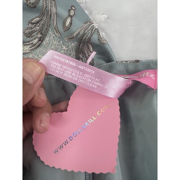 Doll Kill Sugar Thrillz Halloween Costume Cosplay Renaissance Lingerie Dress XL - Picture 8 of 10